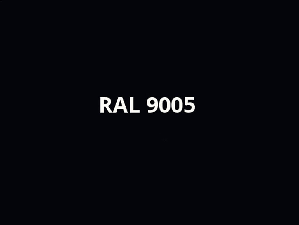 Barevný okapový žlab 125 mm barevný okapový žlab - RAL 9005 (125 mm / 2 m) – 1 ks