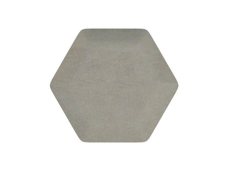 Čalouněný nástěnný panel Riwiera, Hexagon 6×15 cm (šedá, kód barvy 91)